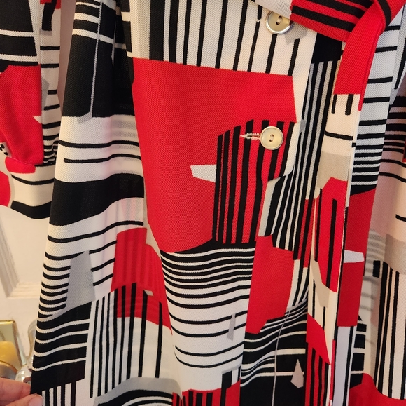 🔺️60s Geometric Dress🔺️ - Picture 2 of 5